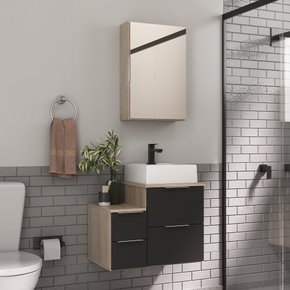 nivus 60 amadeirado e preto ambientada