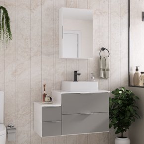 nivus 80 branco e cinza ambientada