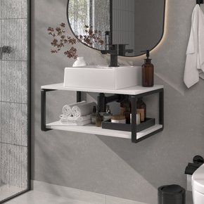 gabinete flex branco e cuba branca 1 ambientada