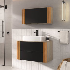 kit taos amadeirado preto 1 ambientada