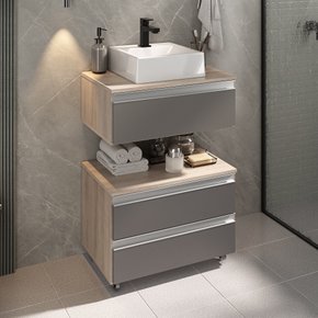 creta 60 cm gabinete cuba amadeirado e cinza 1 ambientada