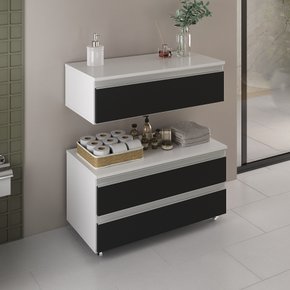 creta 80 cm gabinete branco e preto 1 ambientada