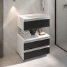 creta 60 cm gabinete branco e preto 1 ambientada