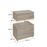 creta 60 cm gabinete amadeirado 3 cotas