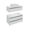 creta 80 cm gabinete cuba branco 2 f i sem decoracao