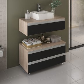 creta 80 cm gabinete cuba amadeirado e preto 1 ambientada