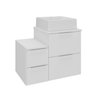 nivus 60 cm gabinete cuba branco 1 f i sem decoracao