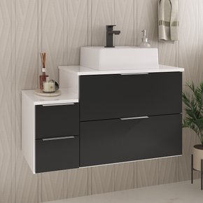 nivus 80cm gabinete cuba branco e preto 1 ambientada