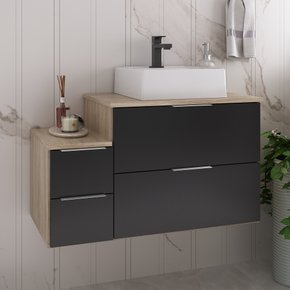 nivus 80cm gabinete cuba amadeirado e preto 1 ambientada