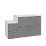 nivus 80cm gabinete branco e cinza 2 sem decoracao