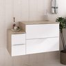 nivus 80cm gabinete amadeirado e branco 1 ambientada