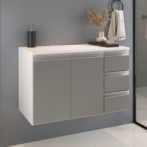 prisma 80 cm gabinete branco e cinza 1 ambientada