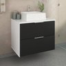 rubi 60 cm gabinete cuba branco e preto 1 ambientada