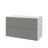 rubi 80cm gabinete branco cinza 2 f i so gabinete
