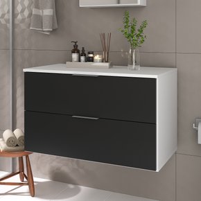 rubi 80cm gabinete branco preto 1 ambientada