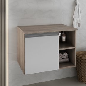 virtus 60 cm gabinete amadeirado e branco 1 ambientada