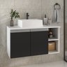 virtus 80cm gabinete cuba branco preto 1 ambientada