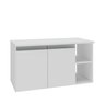 virtus 80cm gabinete branco 2 sem decoracao