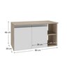 virtus 80cm gabinete amadeirado branco 3 ambientada