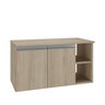 virtus 80cm gabinete amadeirado 2 f i sem decoracao